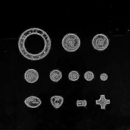 Spirograph Drawing, Interlocking Gears & Wheels Geometric Ruler Set