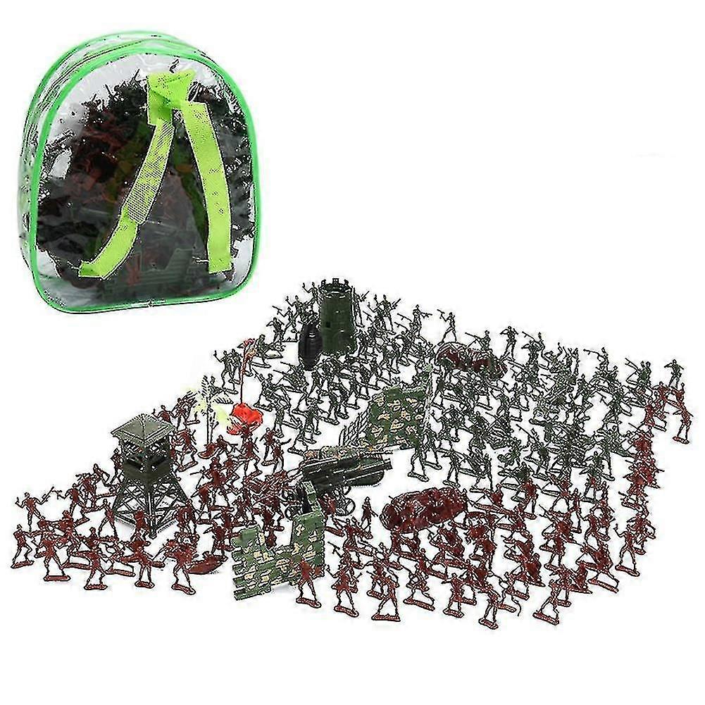 238pcs Static Army Mini Military Figures Tanks Soldier Model Set