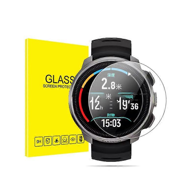 Displayschutz aus gehärtetem Glas für Suunto-Uhr, 2er-Pack Suunto Race S