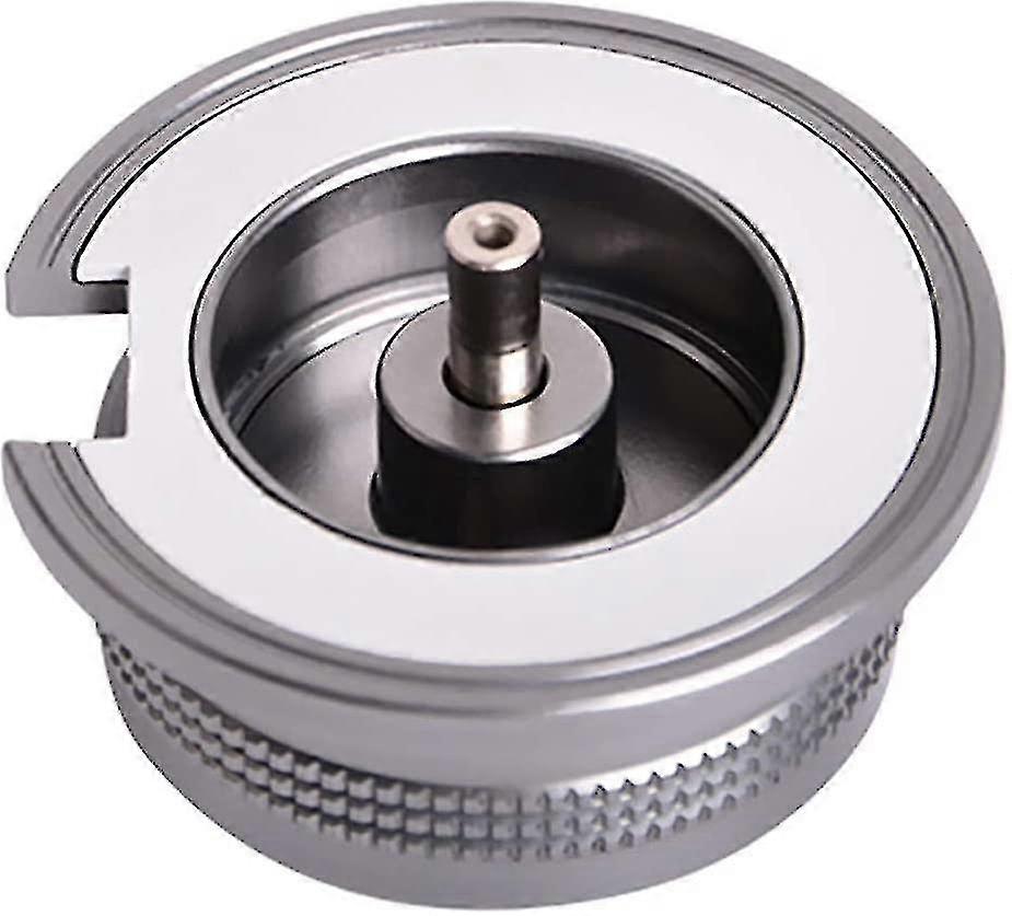 Camping Gas Adapter Convertor Stove Connection For Butane Canister To Screw Gas Cartridge(3pcs, Silver) -t