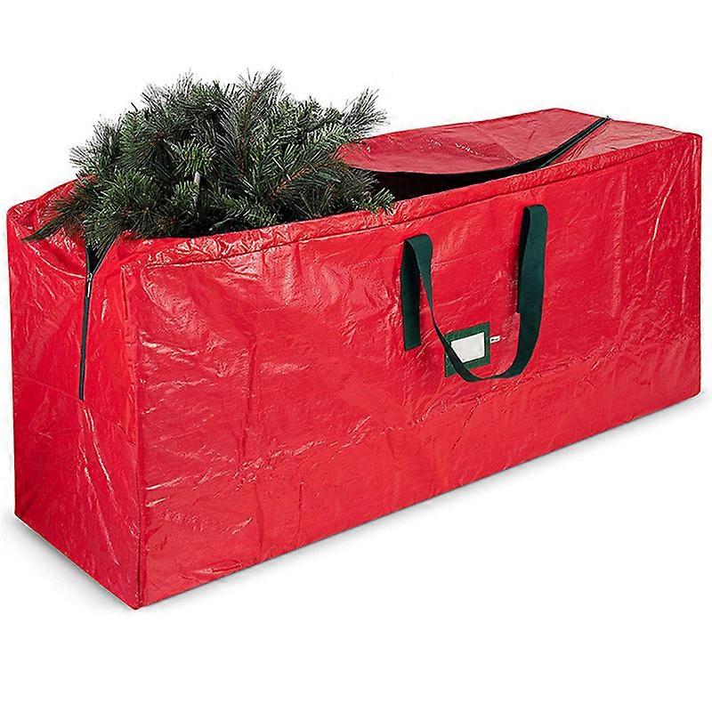 EVAGO Waterproof Christmas Tree Storage Bag Fits Up to 9 ft Tall Holiday Artificial Disassembled Trees with Durable Reinforced Handles & Dual Zipper