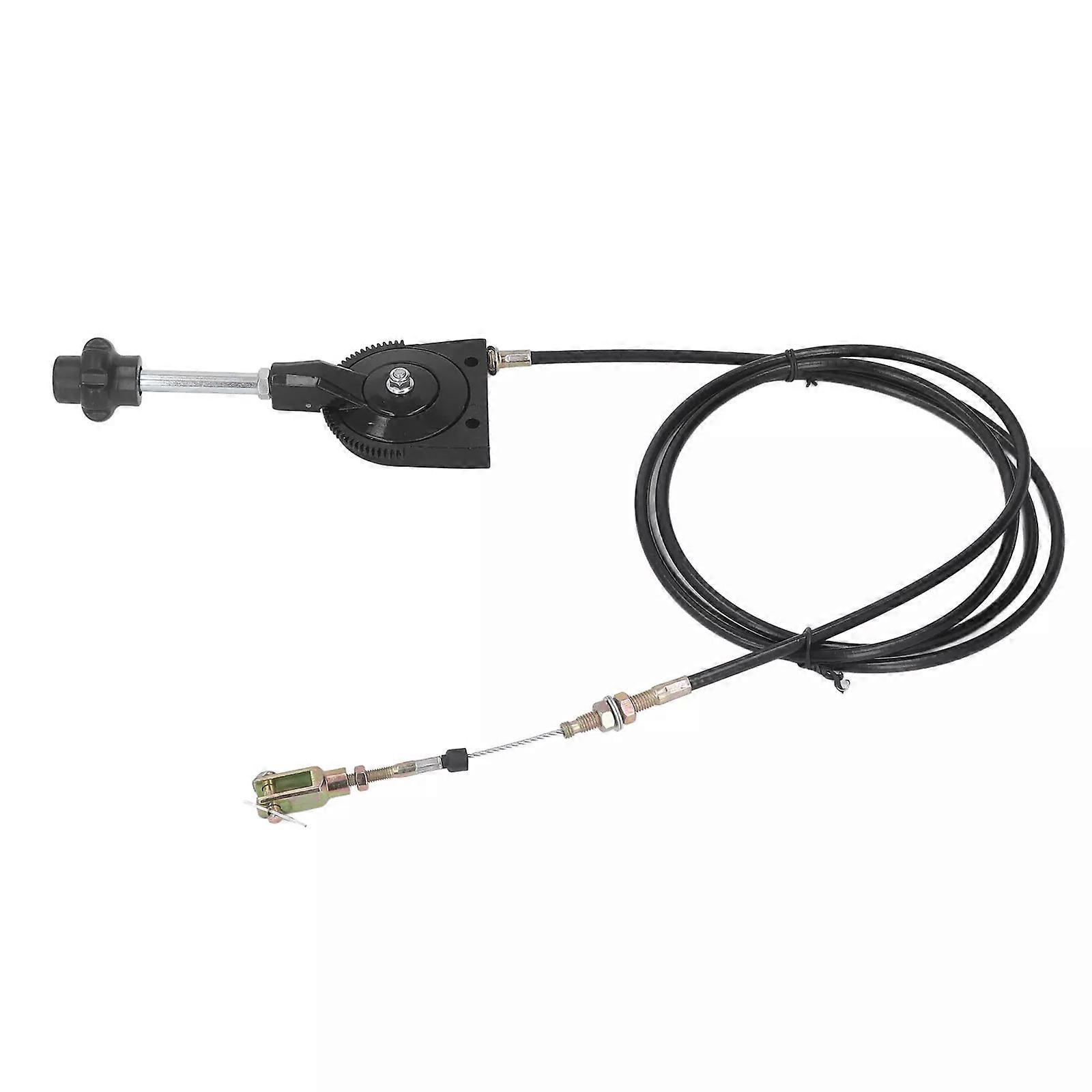 8.2ft Manual Throttle Control Cable for EX230 Excavator  Durable, Rust-Proof Construction