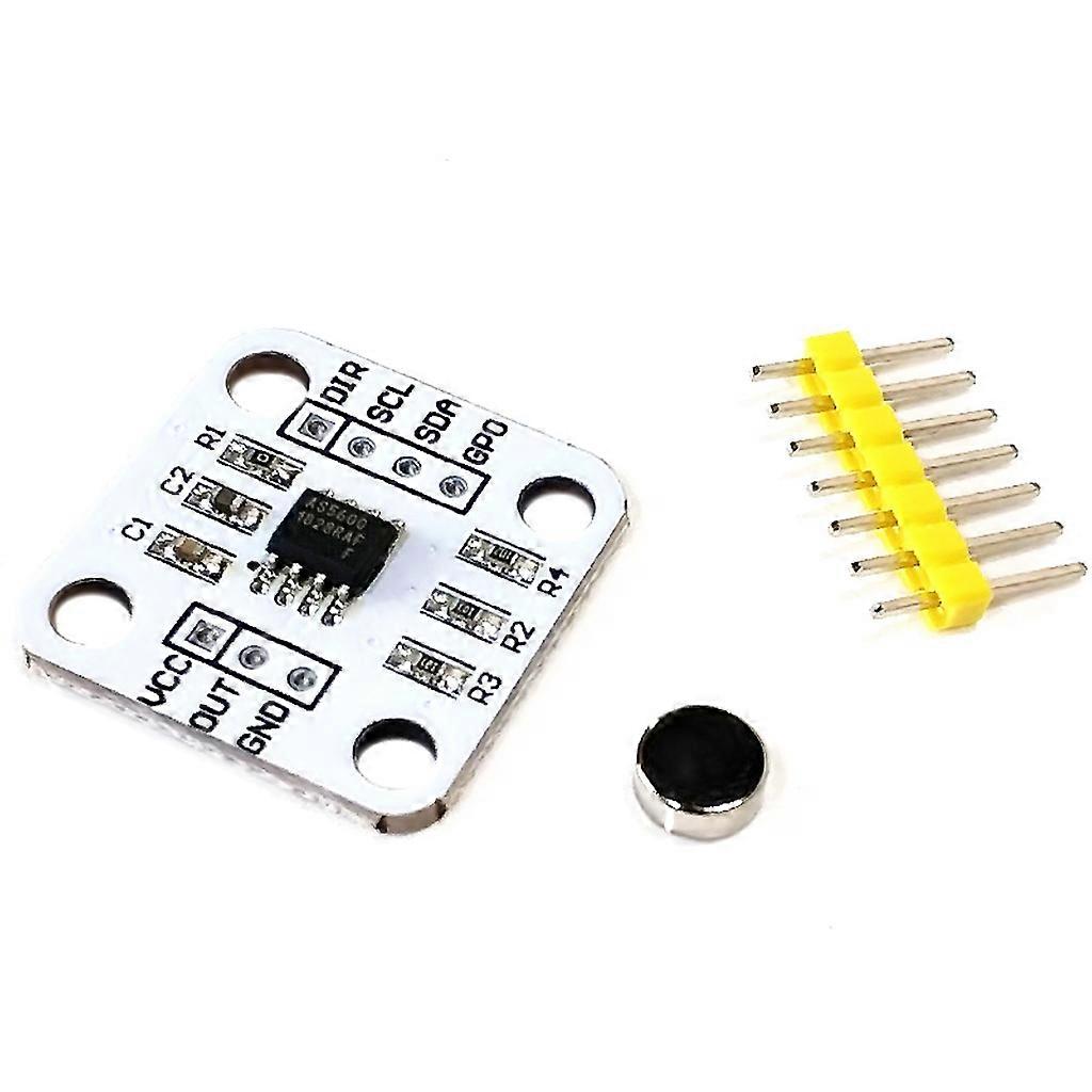 1Pc AS5600 Encoder Magnetic Induction Angle Measurement Sensor Module 12bit High Precision with Magnet
