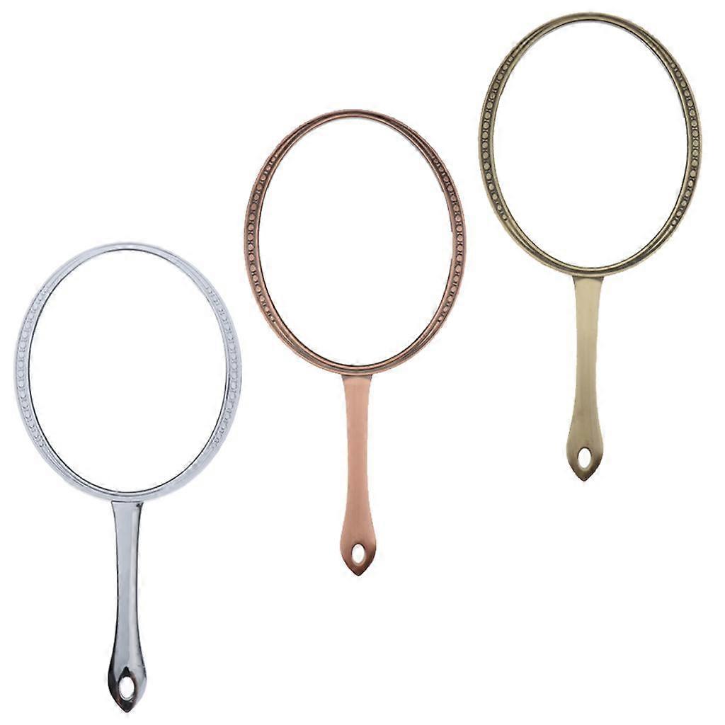 5x 7'' Oval Handheld Makeup Cosmetic