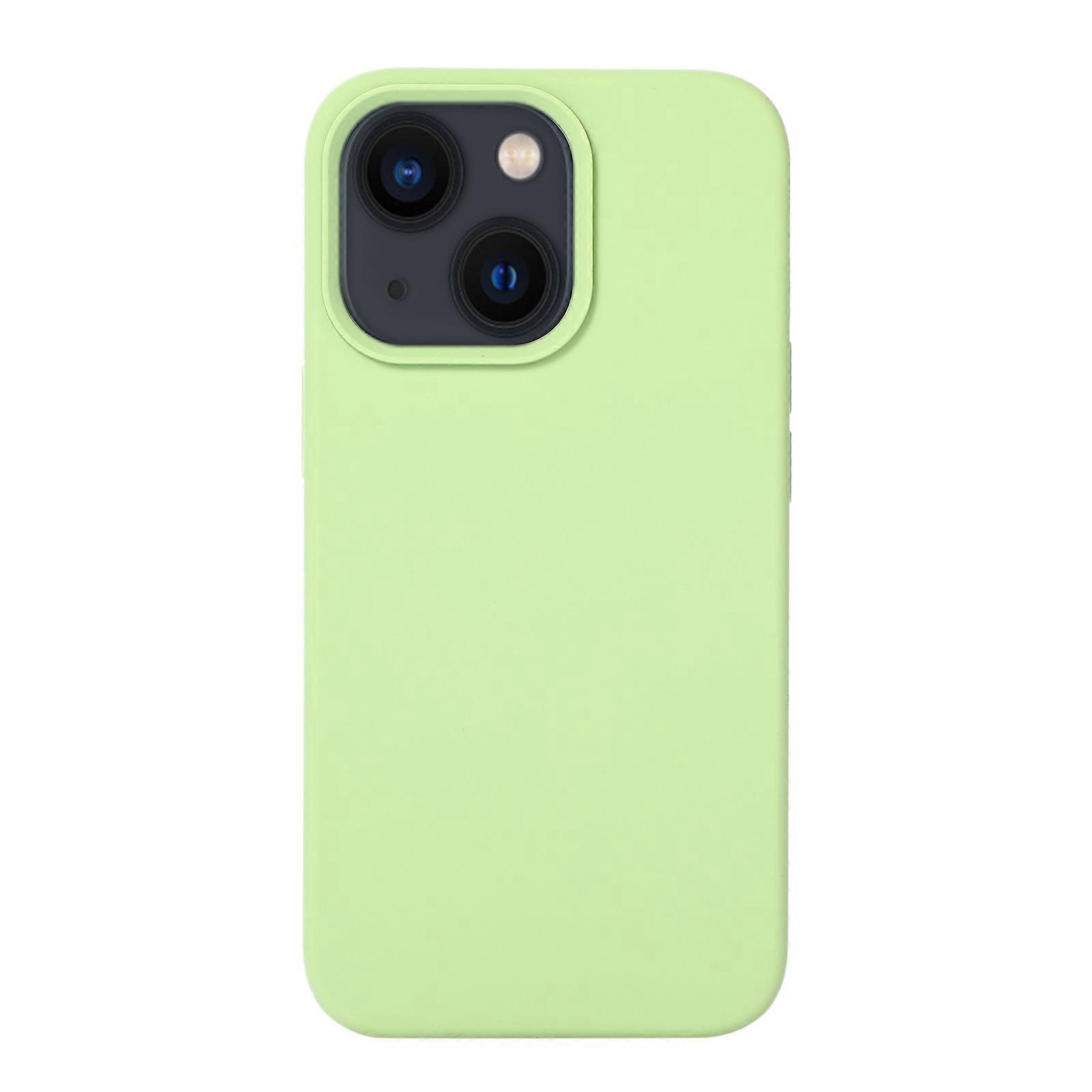 For iPhone 14 Plus Liquid Silicone Phone Case