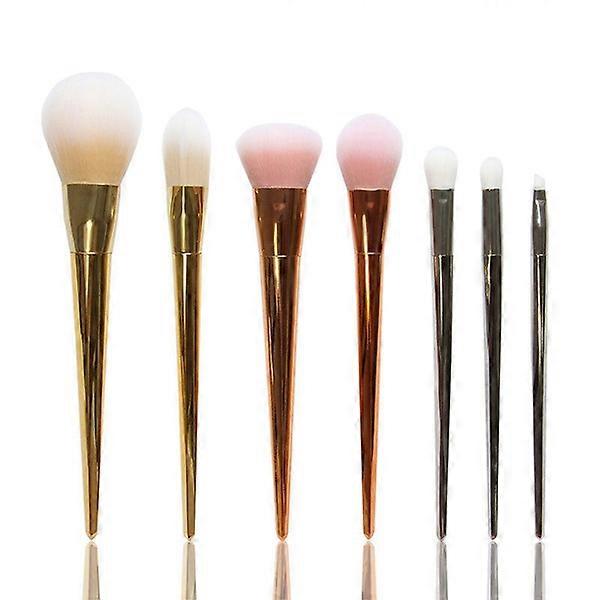 7pcs Makeup Brushes Foundation Blush Face Powder Contour Set Cosmetic Tool