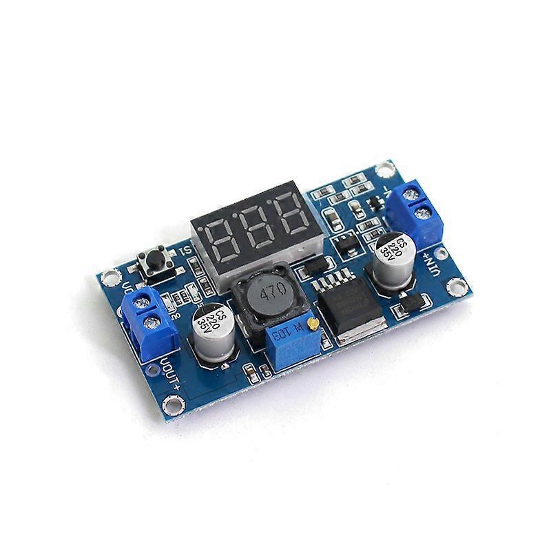 LM2596 Stabilizer Step-down Adjustable Power Supply Module Converter DC4.0~40 to 1.3-37V LED Display Voltmeter Voltage Regulator