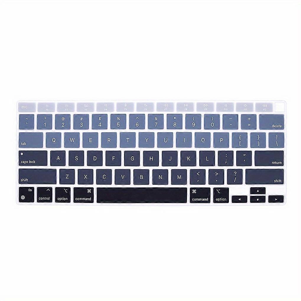Silicone Keyboard Cover Skin For 2020 Released MacBook Air 13 Inch A2337 M1 Chip Touch ID Compatible With A2179