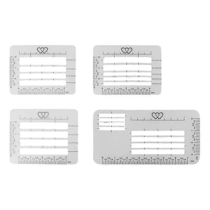 8pcs Envelope Stencil-c