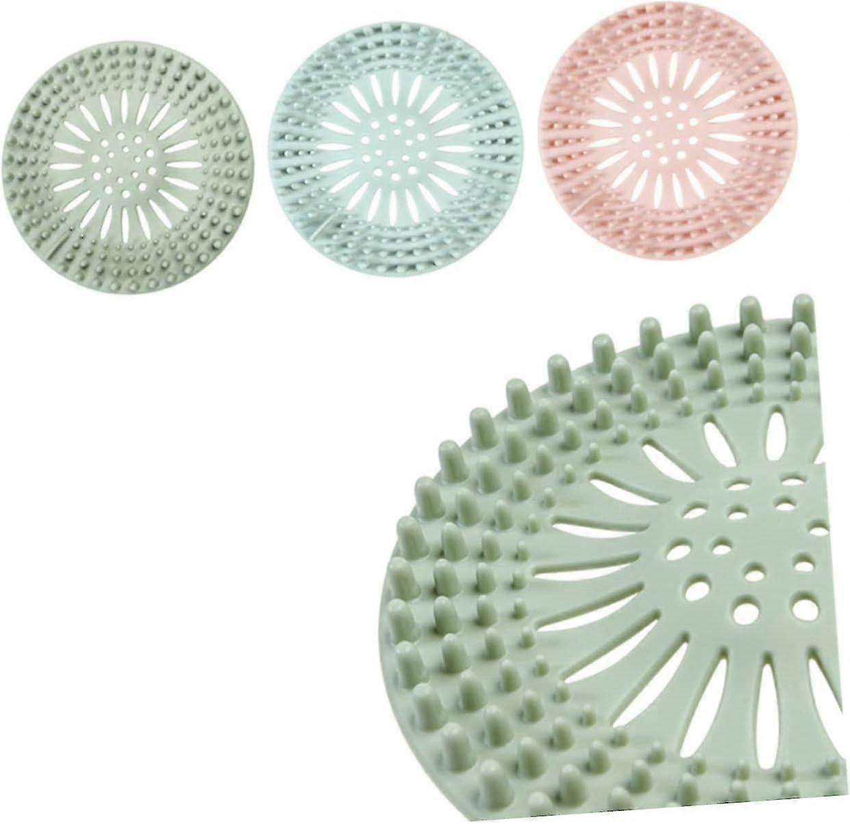 Sink Strainer Set  3 Pcs Universal Floor Drain Filter Cover for Garbage Disposal  Stopper Mesh A27 Drainage Net