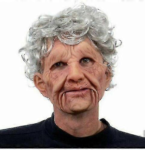 לטקס זקן מסכה זכר תחפושת קוספליי ליל כל הקדושים אביזרי מסיבה מציאותיים