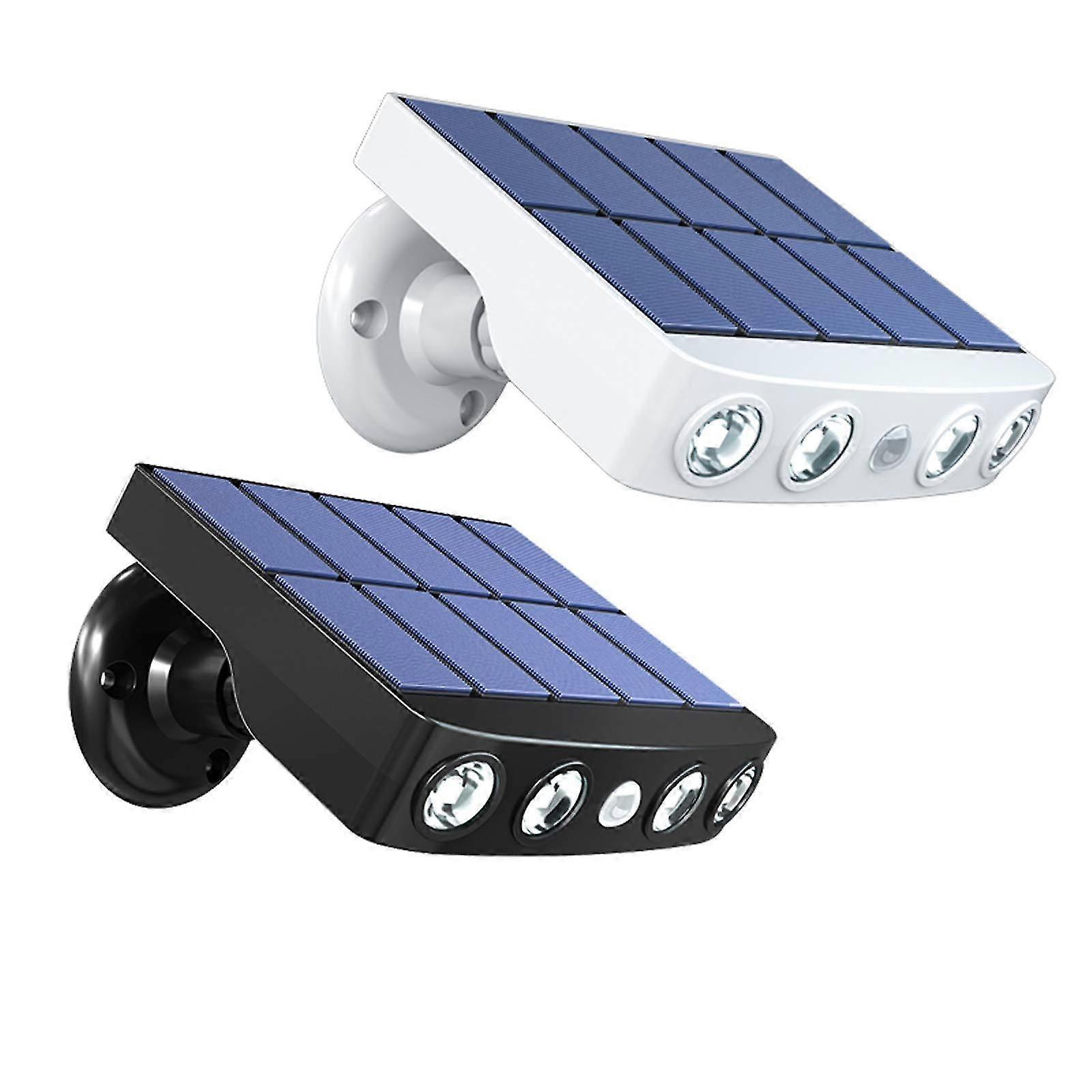 Solar Lights Outdoor Solar Motion Sensor Security Lights With 3 Modes 120 Wide Angle Solar Powered Led Wall Light