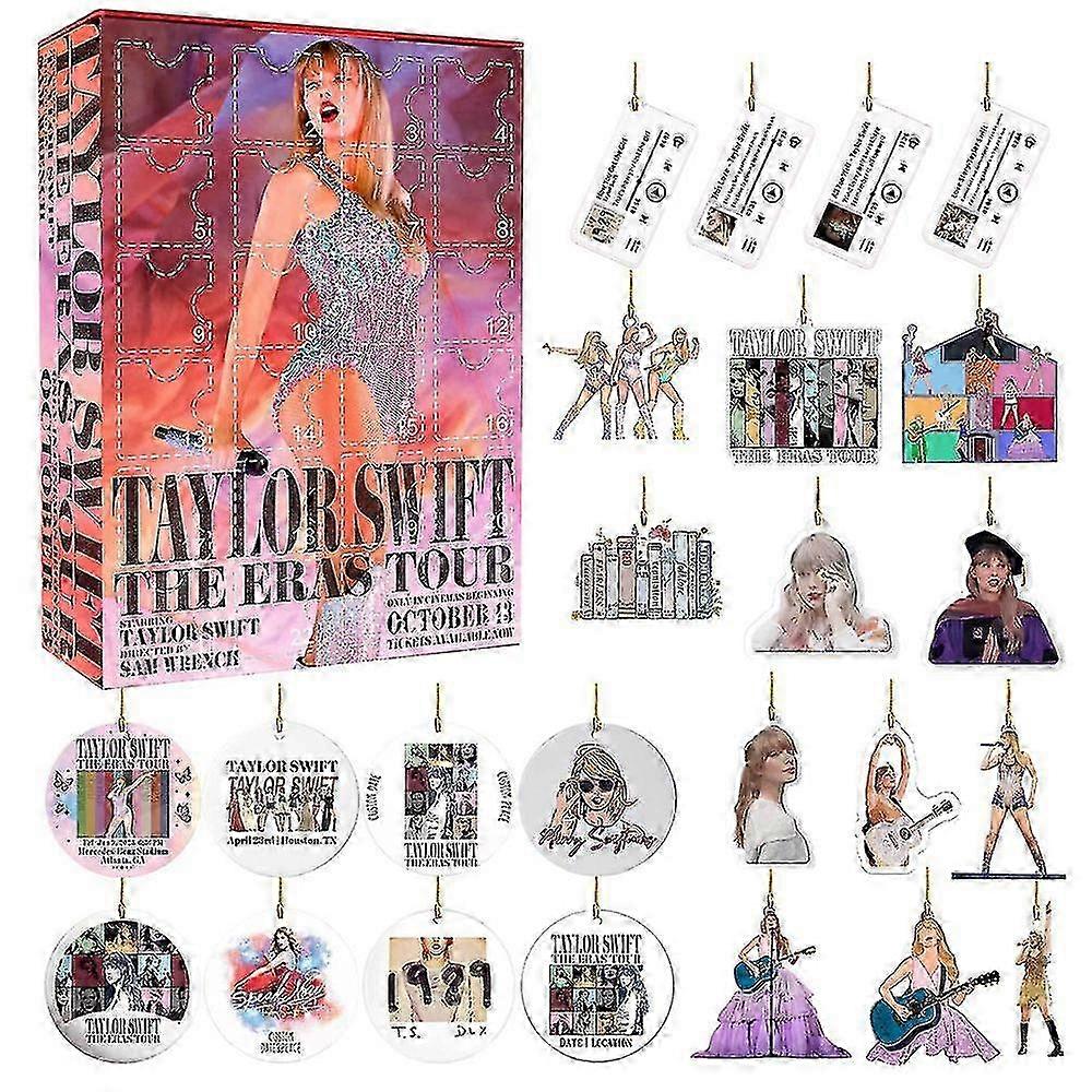 2023 Swift Ad Für Fans, 24 Of Countdown Pendant Blind Box, Ly Xmas Idea Für Fans