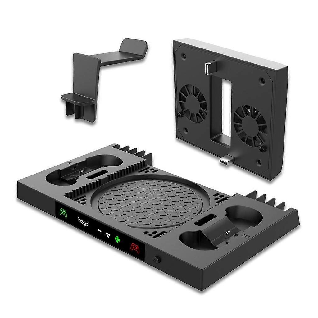 Game Console Charging Stand Controller Stand Built-in Cooling Vents for Series-X