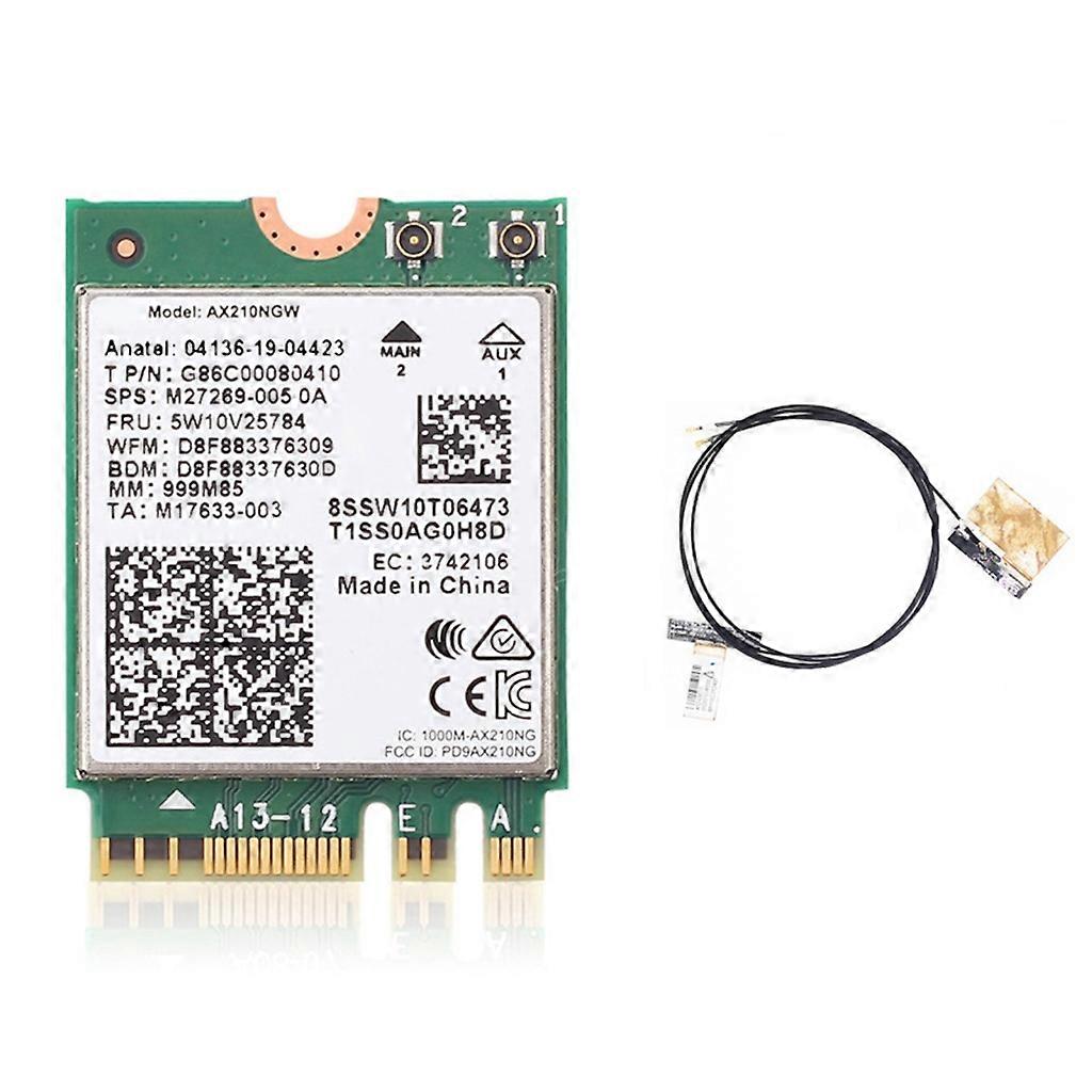 5374M WiFi 6E Adapter mini PCI-E BT5.2 Tri-Band AX210NGW Wireless Network Card
