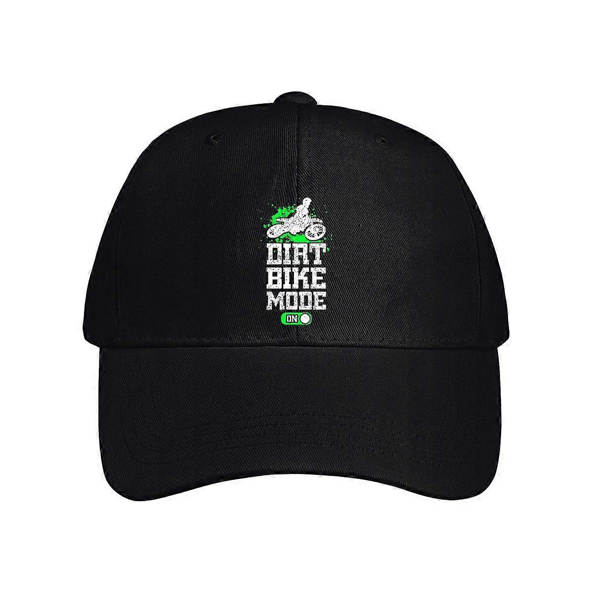 Dirt Bike Mode On Baseball Cap