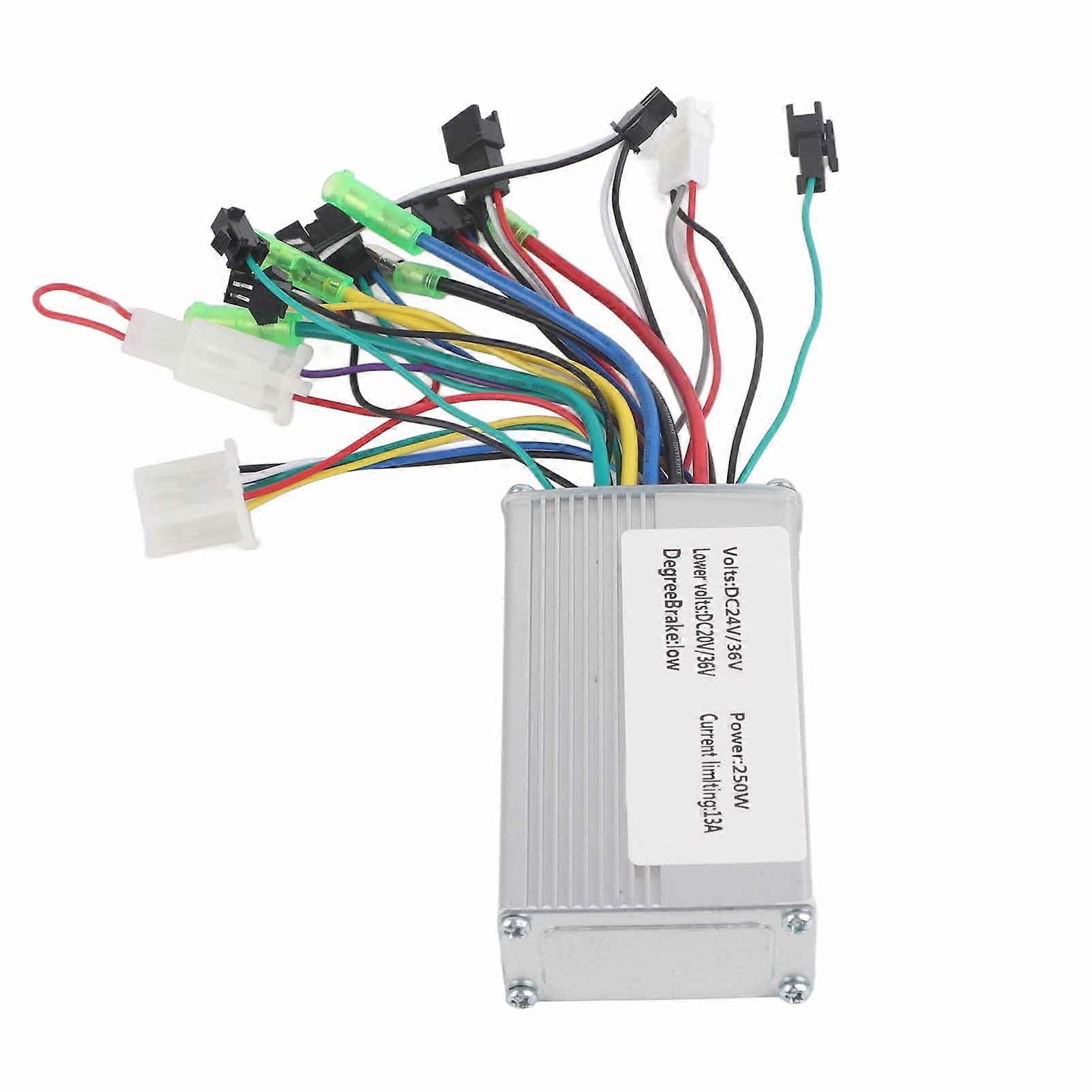 350W 36V/48V Brushless Motor Controller, Electric Speed Regulator for E-Bike