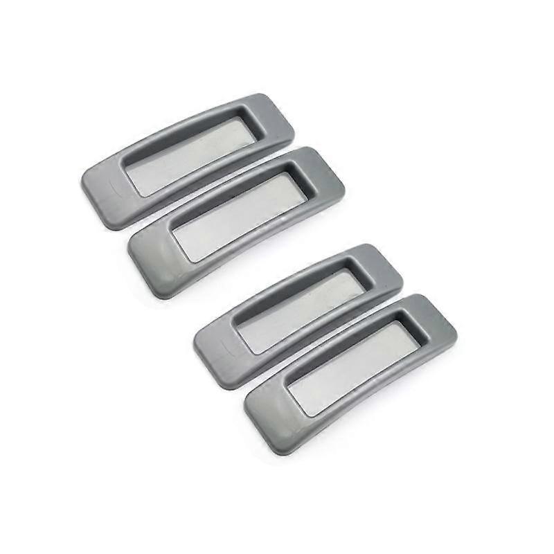 Self-adhesive Kitchen/Window Handles (Gray, Set of 4)