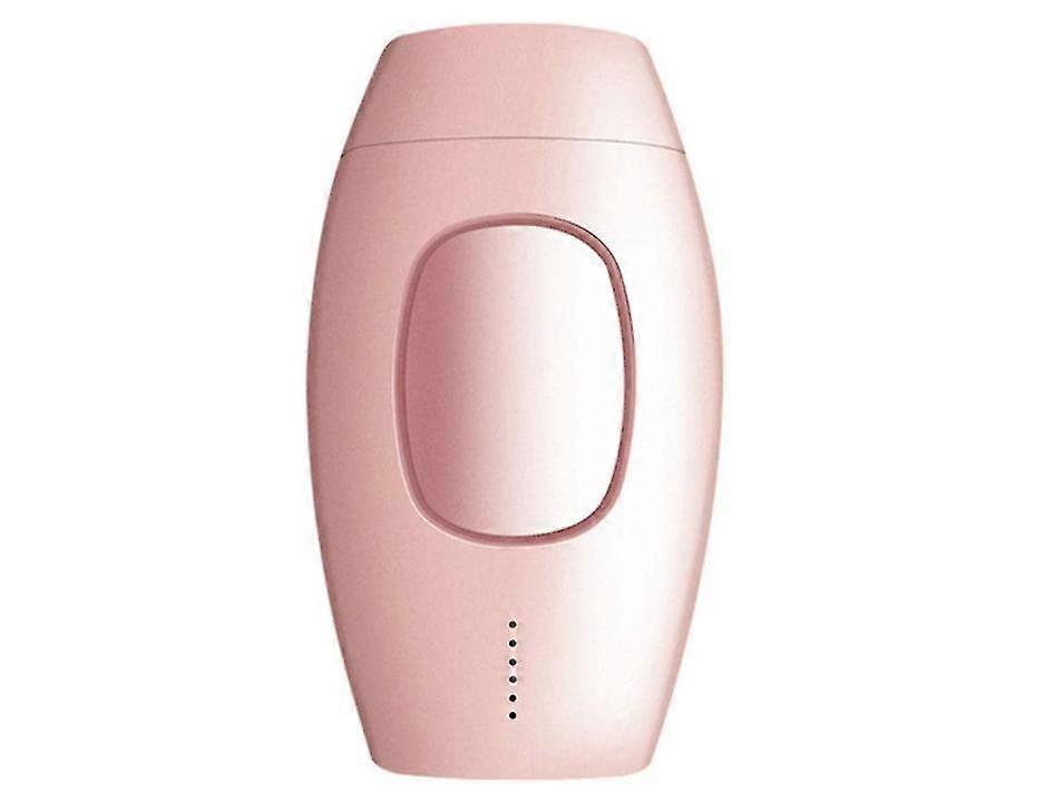 Permanent IPL epilator with 600,000 flash patterns and 5 light intensity settings(Pink)