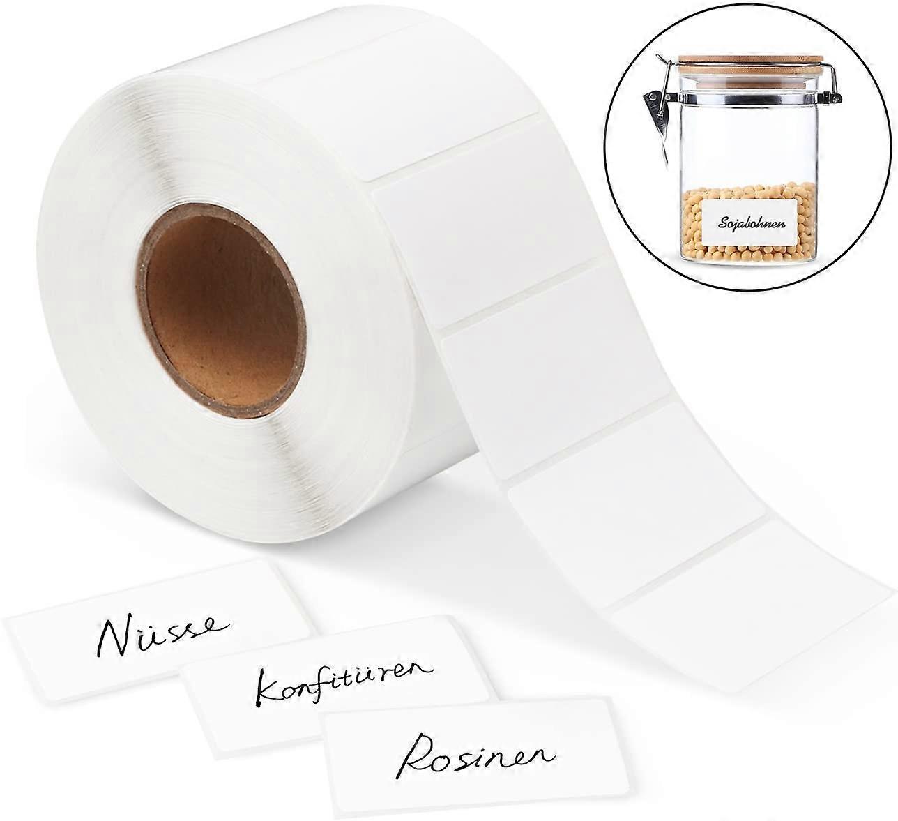 Matt silver label 60*30*1000 sheets 1 row