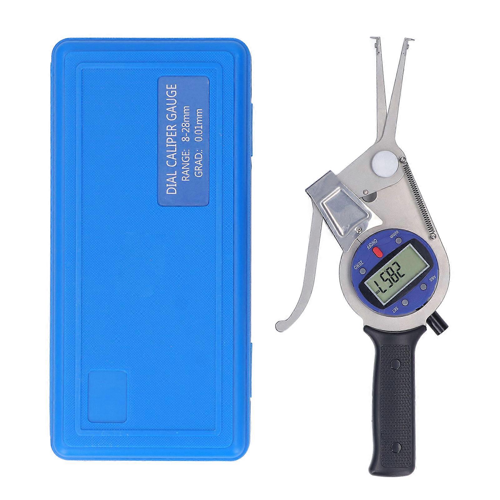 Electronic Dial Caliper High Accuracy Digital Display Caliper Gauge for Inner Diameter Groove Depth Measurement 8‑28mm