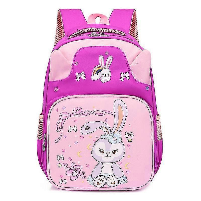 Cute Cartoon Schoolbag Elementary School Girls Shoulder Shoulder Backpack E