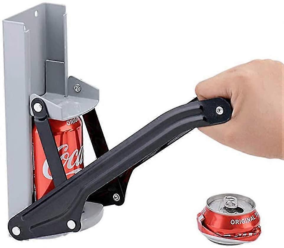 Decompression tool, wall mounted recycling tool bottle shredder, decompression recycling tool