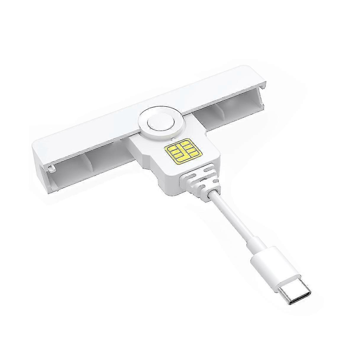 Smart Card Reader USB ATM Smart Card Reader Universal SIM Card Reader USB- Connector for Windows Linux Type-C-AJ