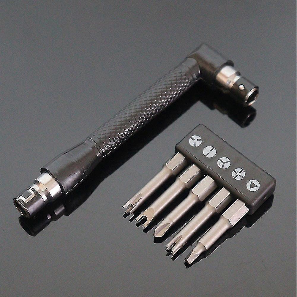 5pcs Special-shaped Screwdriver Set 50mm U-shaped Y Shape Triangle Inner Cross Three Points Multifunctional