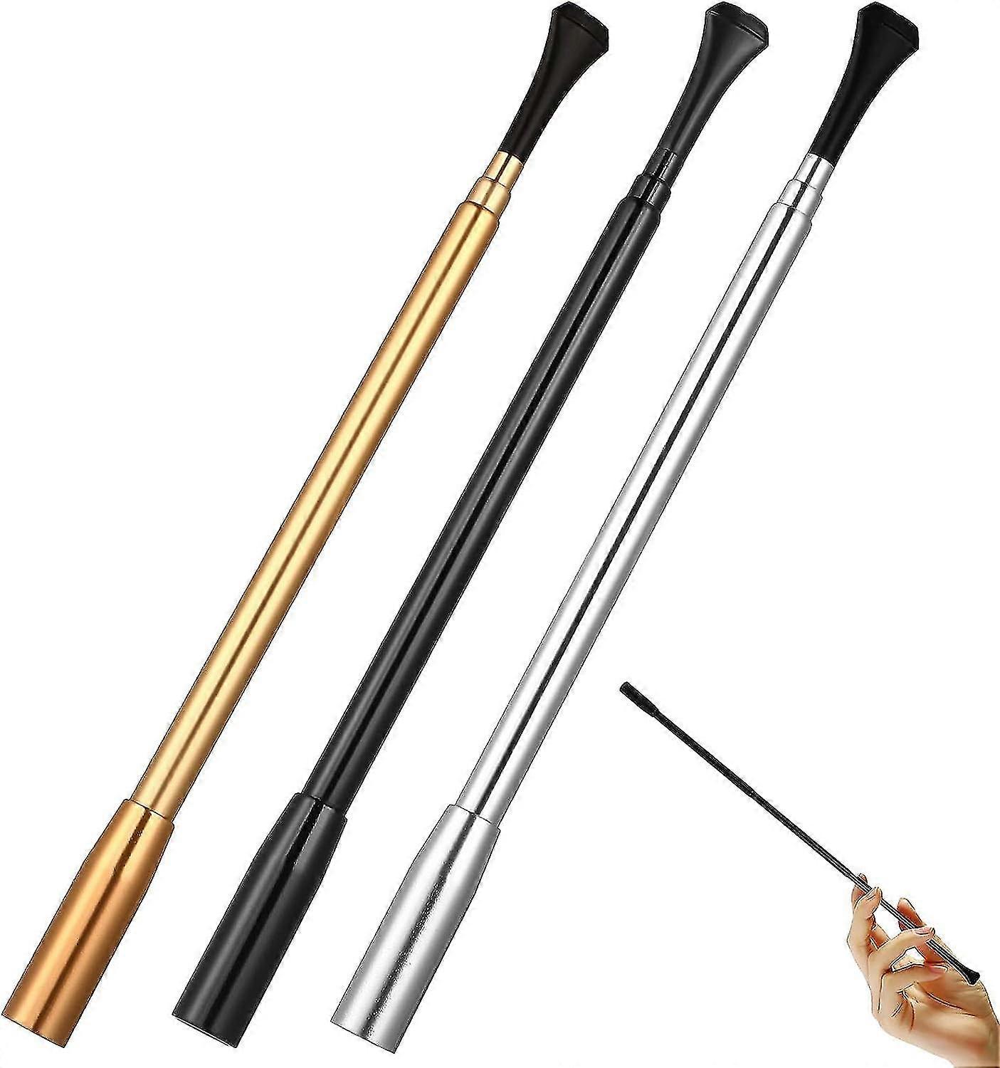 3pcs Retro Cigarette Holder Retractable Cigarette Holder Long Cigarette Holder