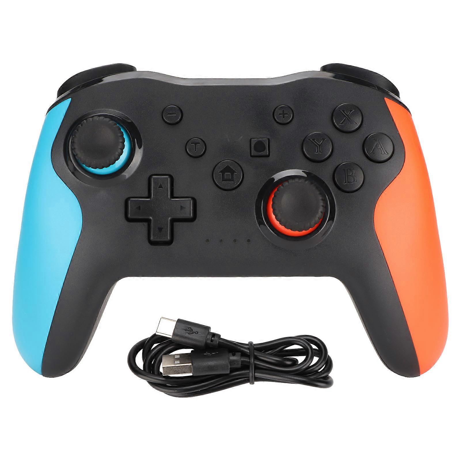 Wireless Bluetooth Gamepad with Turbo, 6-Axis Gyroscope, Vibration for Switch/PS3/PC/Android
