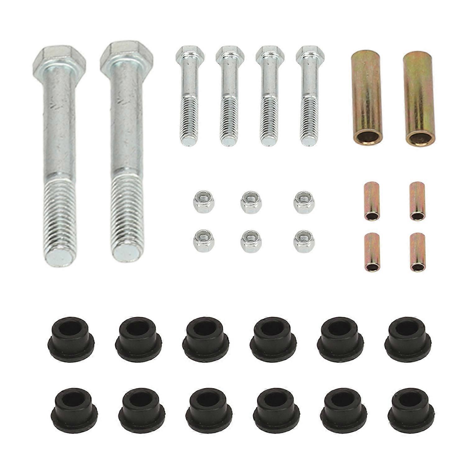 Front Upper A Arm Suspension Sleeve Bushing Kit 1016346 Leaf Spring A Arm Bushing Sleeve Replacement