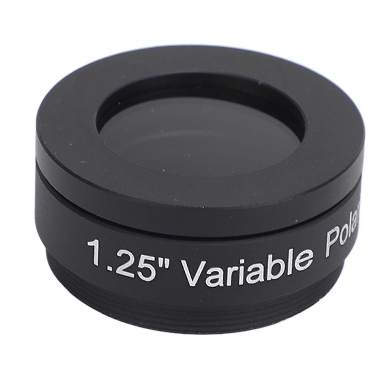1.25in Telescope Polarizing Filter Variable Linear Double Optical Glass Telescope CPL Filter for Astronomical Telescope Accessory