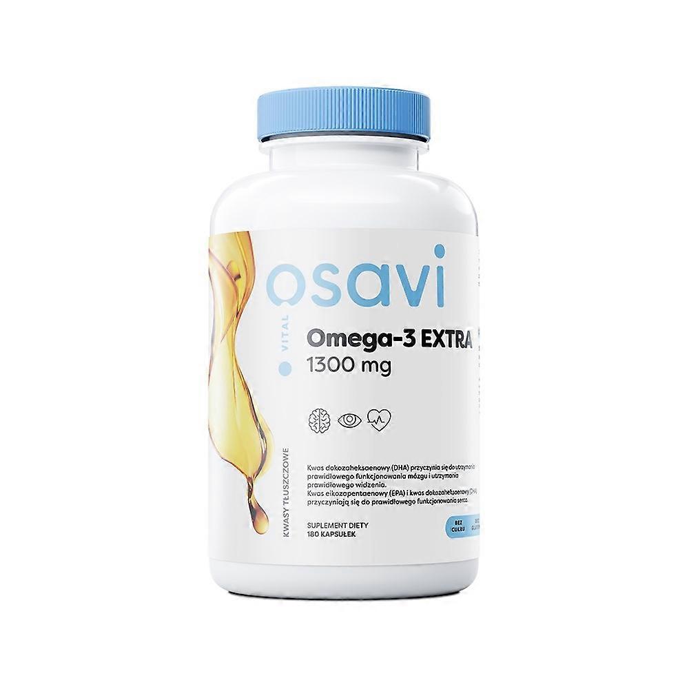Osavi Omega-3 Extra 650 mg - lemon flavor (180 capsules) 8698