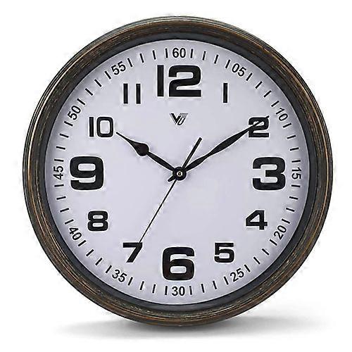 High Quality Decorative Modern Design Analog Wall Clock 16-Inch (40x40x5cm)