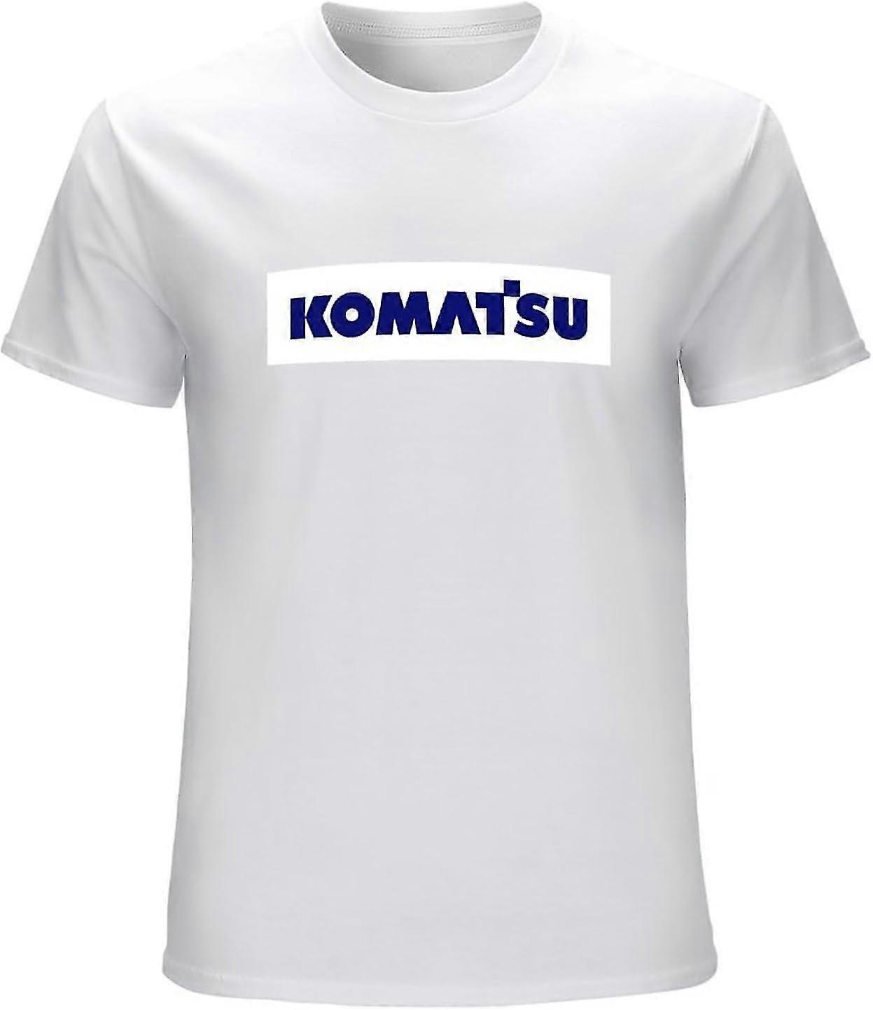 Komatsu Classic tričko pre mužov, Tee Classic tričko biele