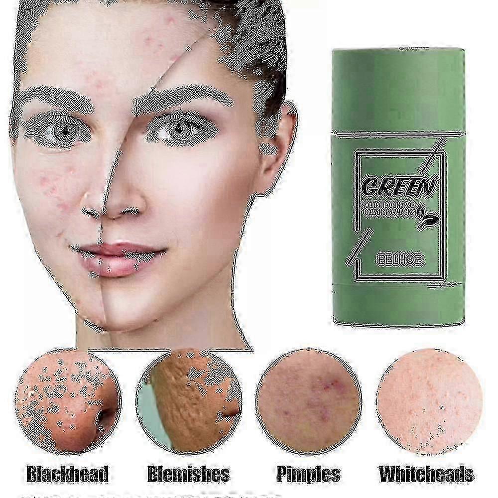 Purifying Stick Mask Oil Control And Anti-acne Eggplant Solid Fine -