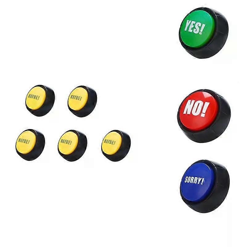 Sound Toys FBIL-Squeeze Button Music Boxes Recordable Voice Recording Sound Button Party Supplies with Answering Machine
