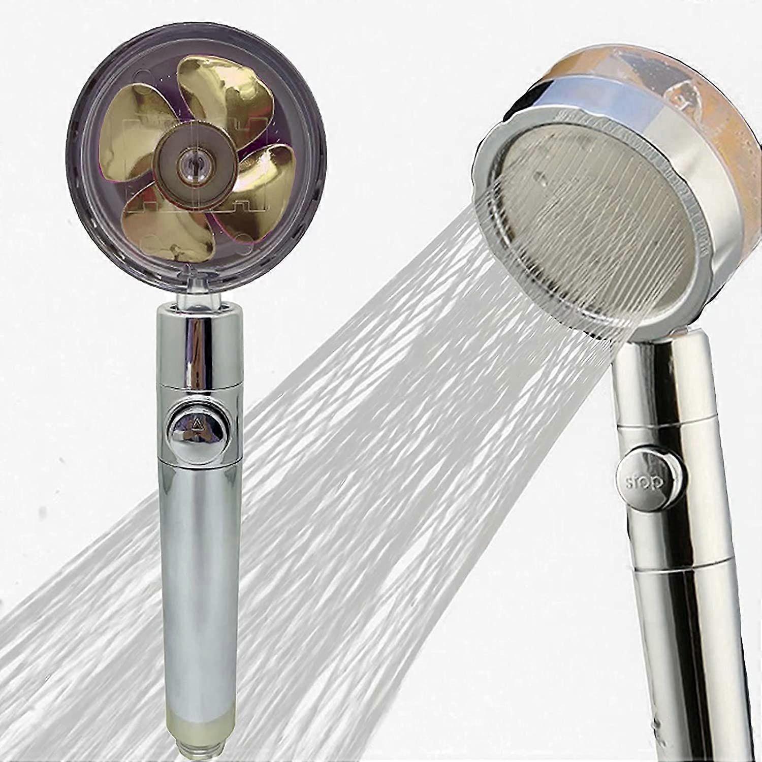 Hand Shower High Pressure 360 Degree Rotating Water Saving Shower Blue