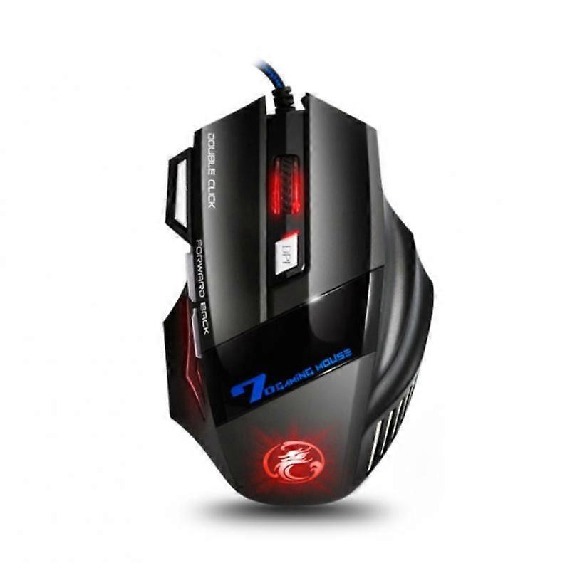 USB Wired Mouse 3200 DPI Gaming Mouse With Backlight RGB Silent Mouse Ergonomic Mouse