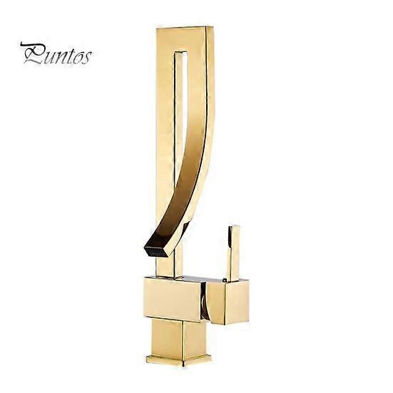 Wall Mounted Faucet Copper Bathroom Faucet Single Handle Mixer Tap Durable Basin Tap with Efficient Water Saving Design