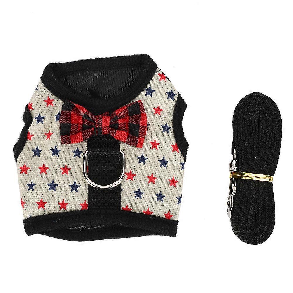Animal Leash Chest Strap Harness for Small Pets, Rabbit, Hamster, Guinea Pig, Adjustable, Comfortable, Durable Design