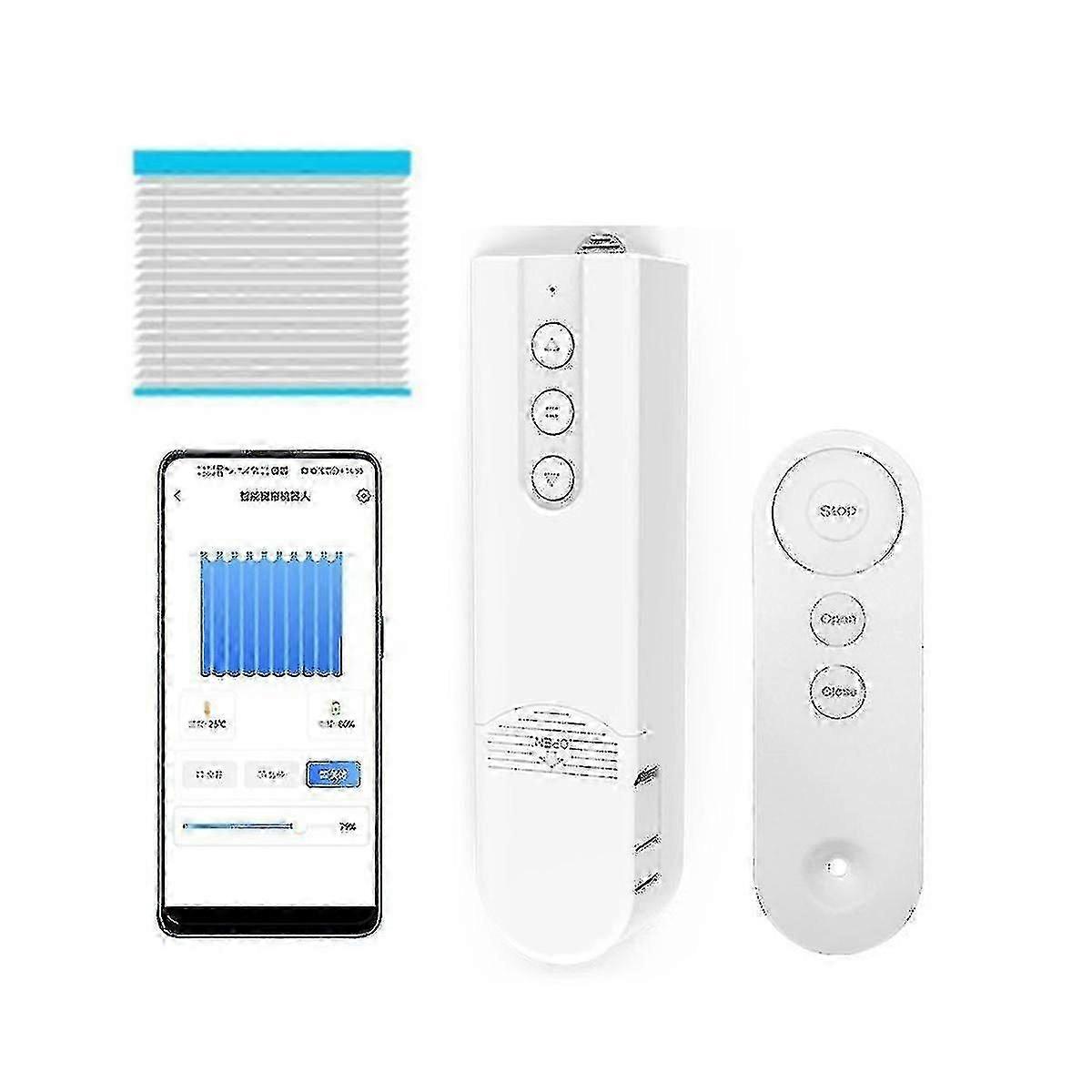 Tuya Smart Blind Motor Åpning Lukking Driver Bluetooth Automatisk Elektrisk Roller Shutter Shadows L