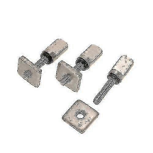 3 Surfboard Longboard Sliding Fin Screw & Fin Plate Replacement Kit For Stand Up Paddle Body Board - Plemdea