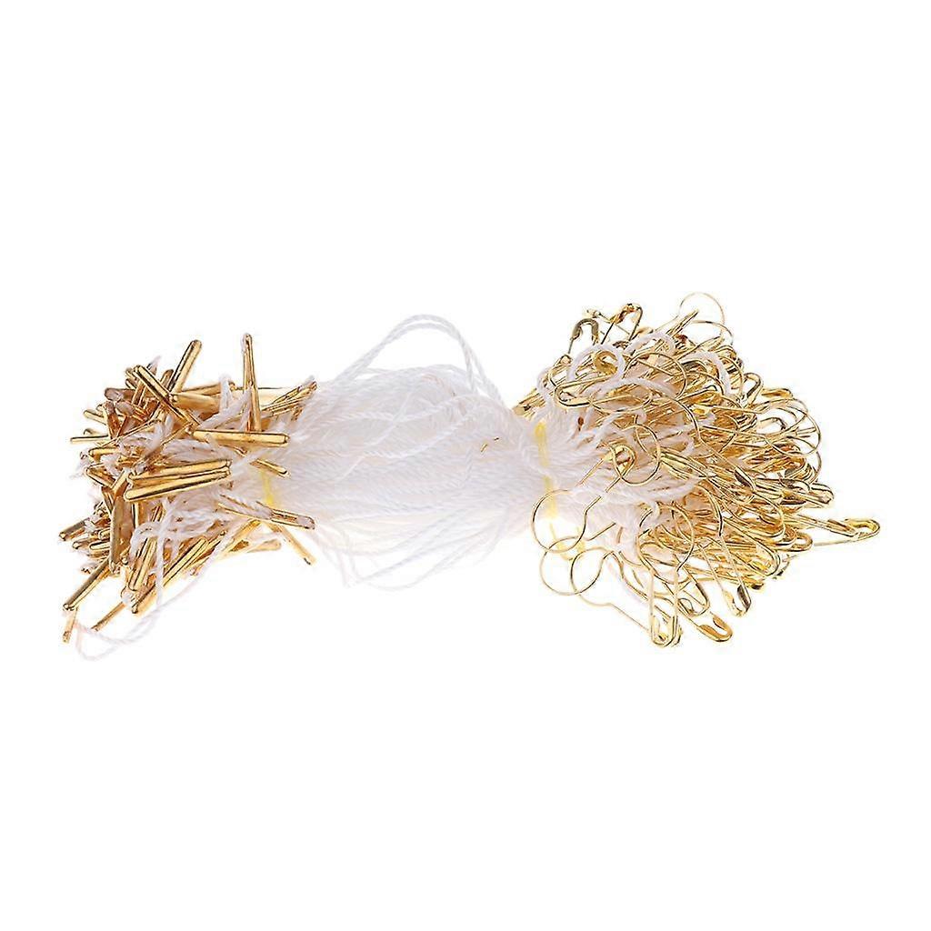 100 Polyester Tag String Fastener hand Tagging Supplies 11cm