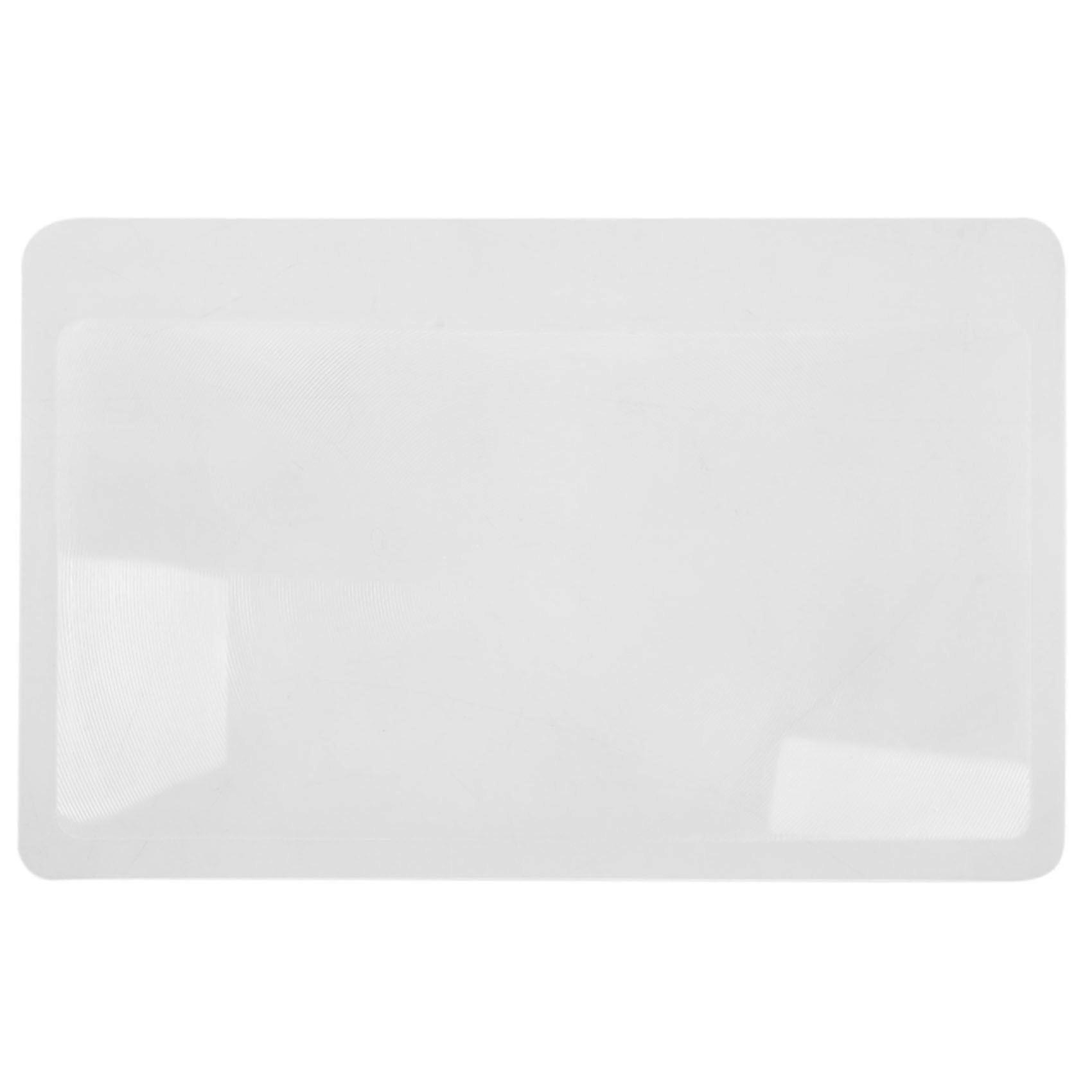 3 X Magnifier Magnification Magnifying Fresnel Pocket Credit Card Size Transparent magnifying glass