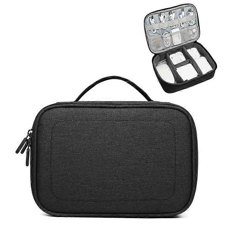 Multi-function Headphone Charger Data Cable Storage Bag, Single Layer Storage Bag, Size: 23x16x7cm