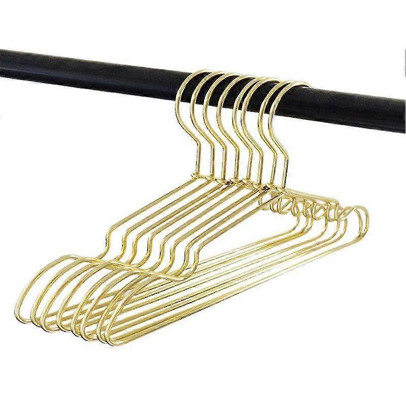 10 Stück Kleiderbügel Heavy Duty Metall Starker rutschfester Kleiderbügel für Schlafzimmer xi