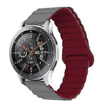 Voor Xiaomi Haylou RT / RT2 / GST / GS / RS3 Universele Reverse Buckle Magnetische Siliconen Horlogeband