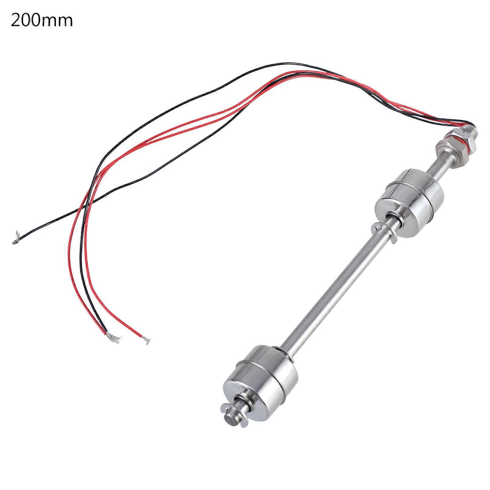 Stainless Steel Float Switch for Tank Liquid Water Level Sensor Double Ball Float Switch for Tank Pool Flow Sensors Multicolor